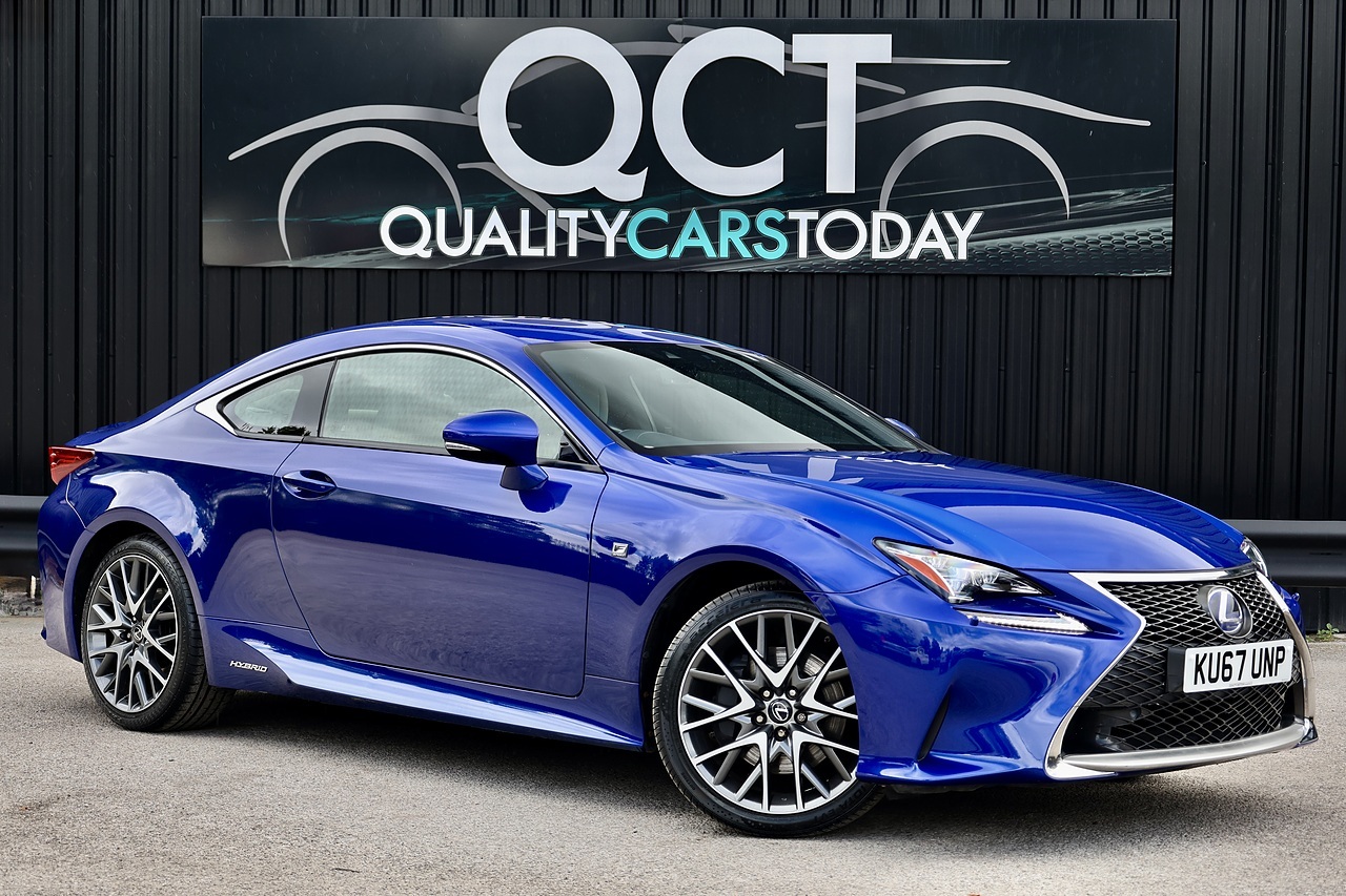 Lexus RC 300h F-Sport Full Lexus History + Lexus Warranty + x4 New Tyres - Large 0