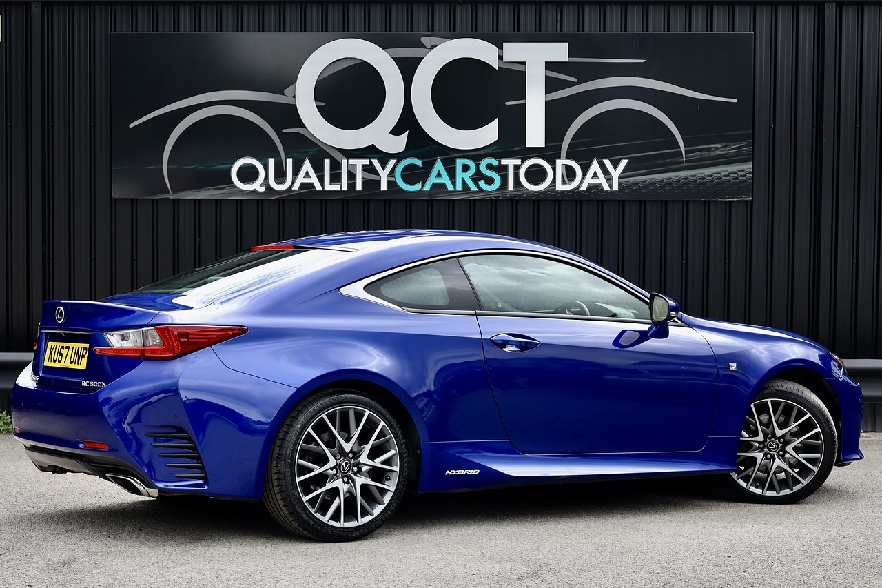 Lexus RC 300h F-Sport Full Lexus History + Lexus Warranty + x4 New Tyres - Large 13