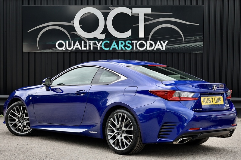 Lexus RC 300h F-Sport Full Lexus History + Lexus Warranty + x4 New Tyres Image 12