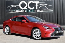 Lexus RC 300H F-Sport Just Serviced by Lexus + Lexus Warranty + ACC + £35 Per Year Road Tax - Thumb 0
