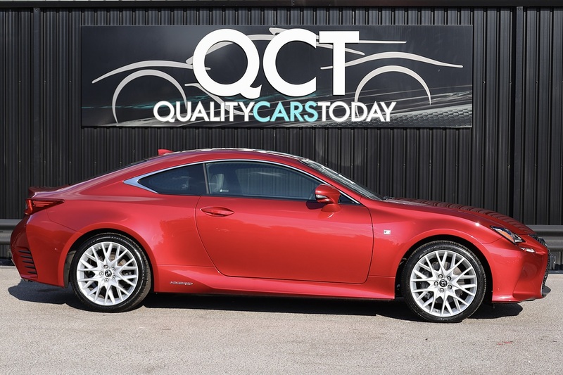 Lexus RC 300H F-Sport Just Serviced by Lexus + Lexus Warranty + ACC + £35 Per Year Road Tax Image 5