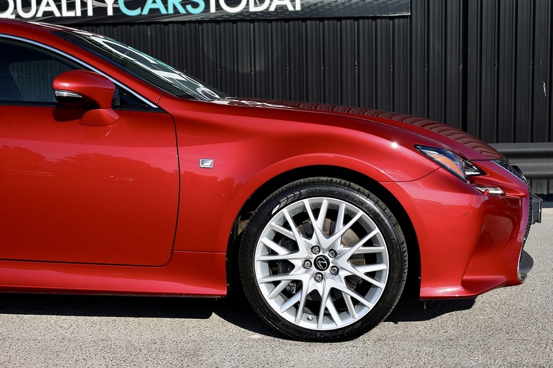 Lexus RC 300H F-Sport Just Serviced by Lexus + Lexus Warranty + ACC + £35 Per Year Road Tax Image 28