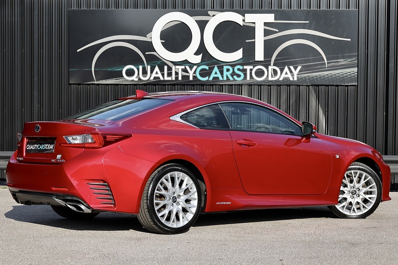 Lexus RC 300H F-Sport Just Serviced by Lexus + Lexus Warranty + ACC + £35 Per Year Road Tax Image 8