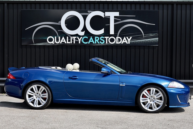 Jaguar XKR Convertible 1 Former Keeper + Kyanite Blue + Ivory + Blue Hood Image 5
