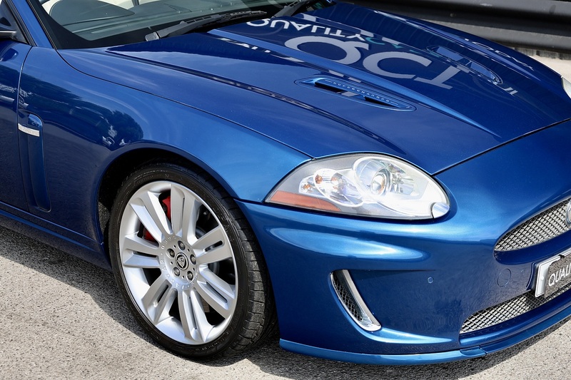Jaguar XKR Convertible 1 Former Keeper + Kyanite Blue + Ivory + Blue Hood Image 21