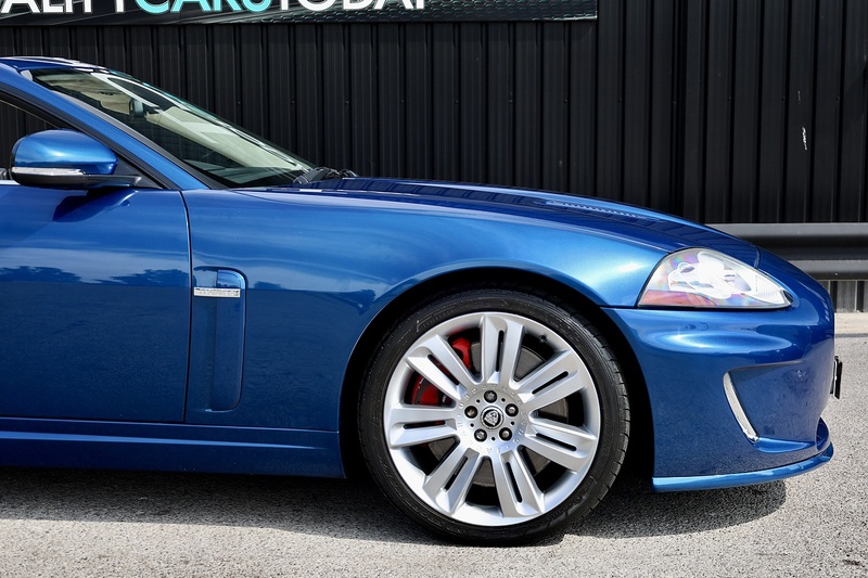 Jaguar XKR Convertible 1 Former Keeper + Kyanite Blue + Ivory + Blue Hood Image 20