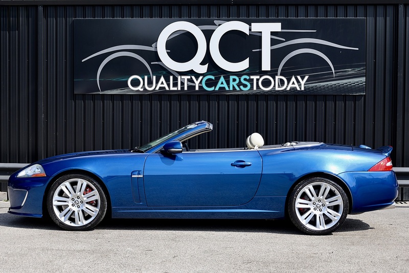Jaguar XKR Convertible 1 Former Keeper + Kyanite Blue + Ivory + Blue Hood Image 1