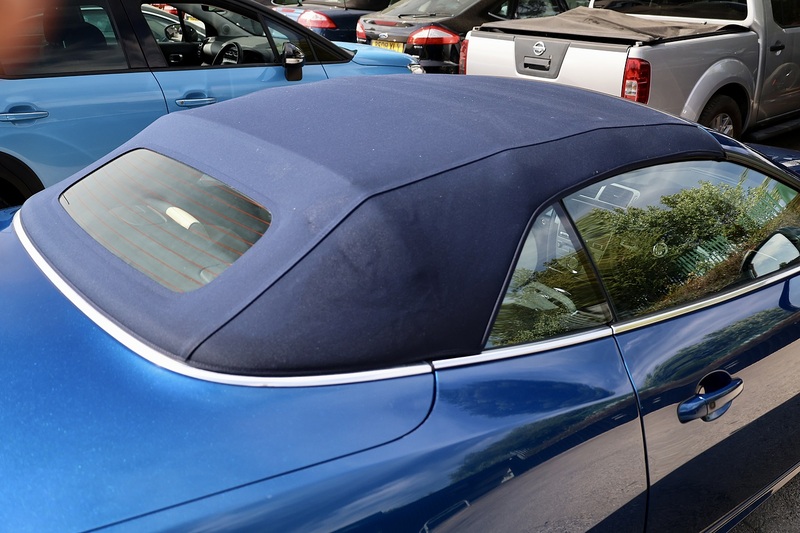 Jaguar XKR Convertible 1 Former Keeper + Kyanite Blue + Ivory + Blue Hood Image 24