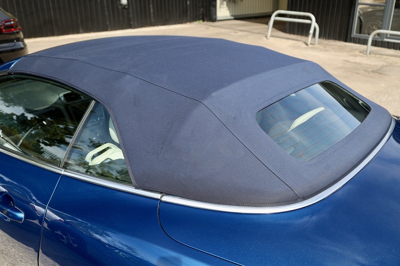Jaguar XKR Convertible 1 Former Keeper + Kyanite Blue + Ivory + Blue Hood Image 23