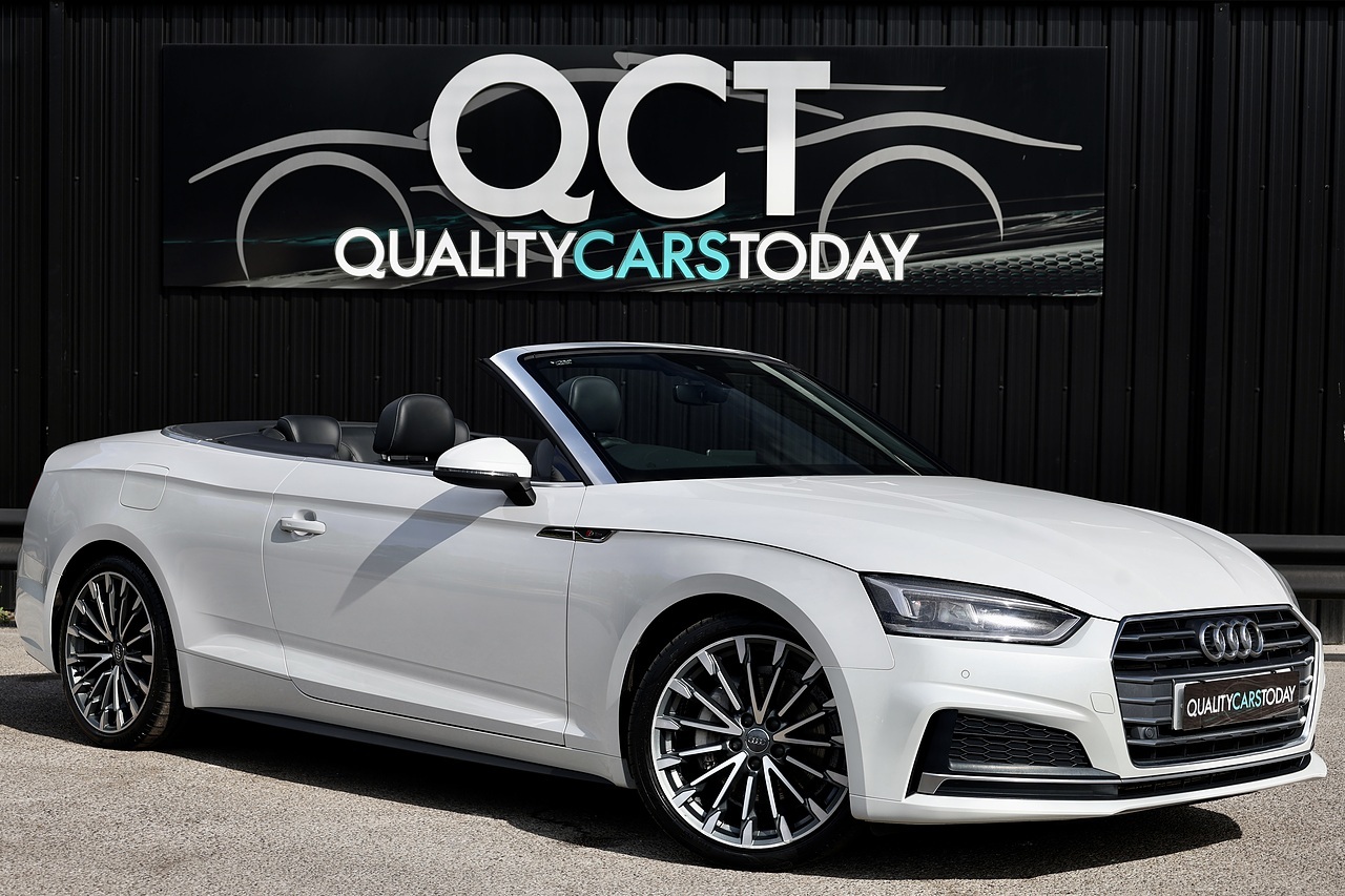 Audi A5 TDI S-Line Cabriolet Crystal Paint + Comfort / Sound / Technology Packs - Large 0
