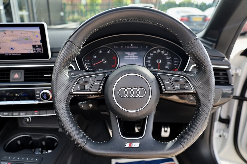 Audi A5 TDI S-Line Cabriolet Crystal Paint + Comfort / Sound / Technology Packs Image 24