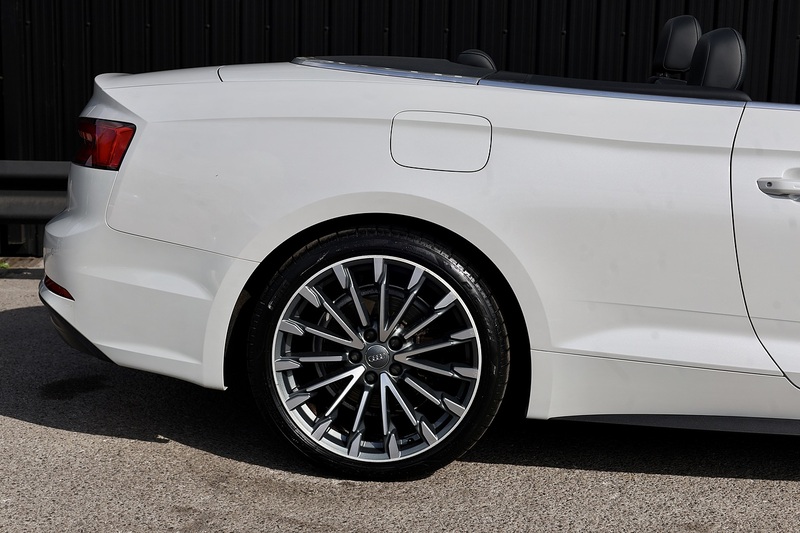 Audi A5 TDI S-Line Cabriolet Crystal Paint + Comfort / Sound / Technology Packs Image 27