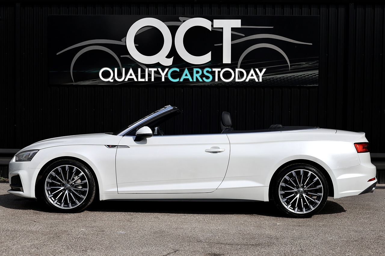 Audi A5 TDI S-Line Cabriolet Crystal Paint + Comfort / Sound / Technology Packs - Large 1