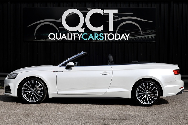 Audi A5 TDI S-Line Cabriolet Crystal Paint + Comfort / Sound / Technology Packs Image 1