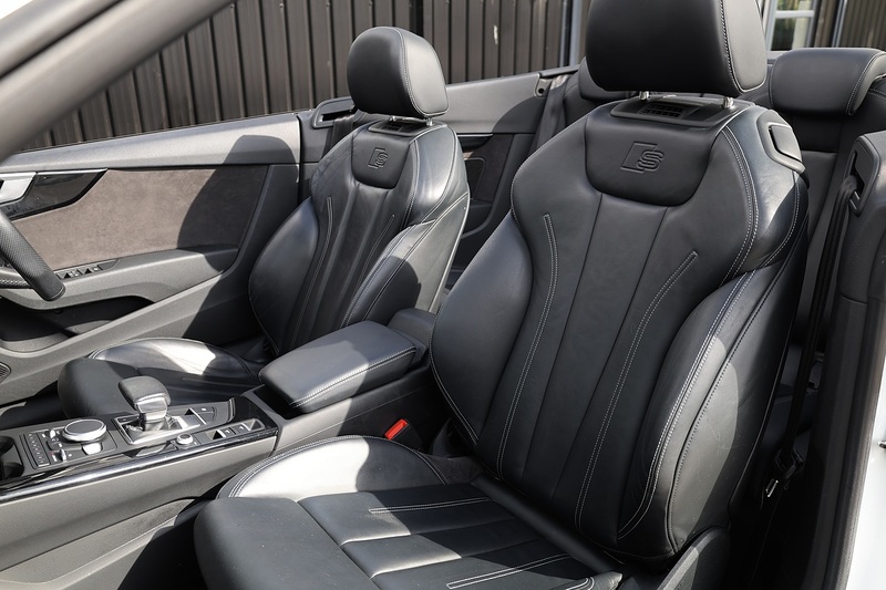 Audi A5 TDI S-Line Cabriolet Crystal Paint + Comfort / Sound / Technology Packs Image 13