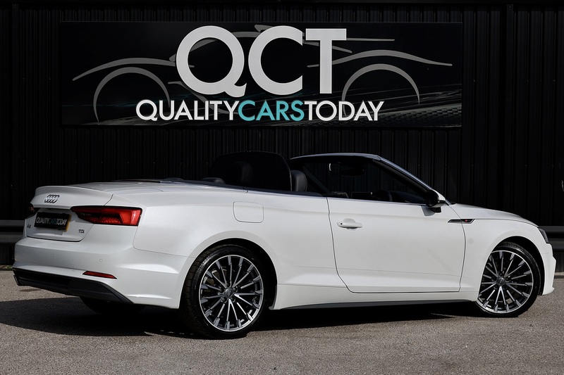 Audi A5 TDI S-Line Cabriolet Crystal Paint + Comfort / Sound / Technology Packs Image 8