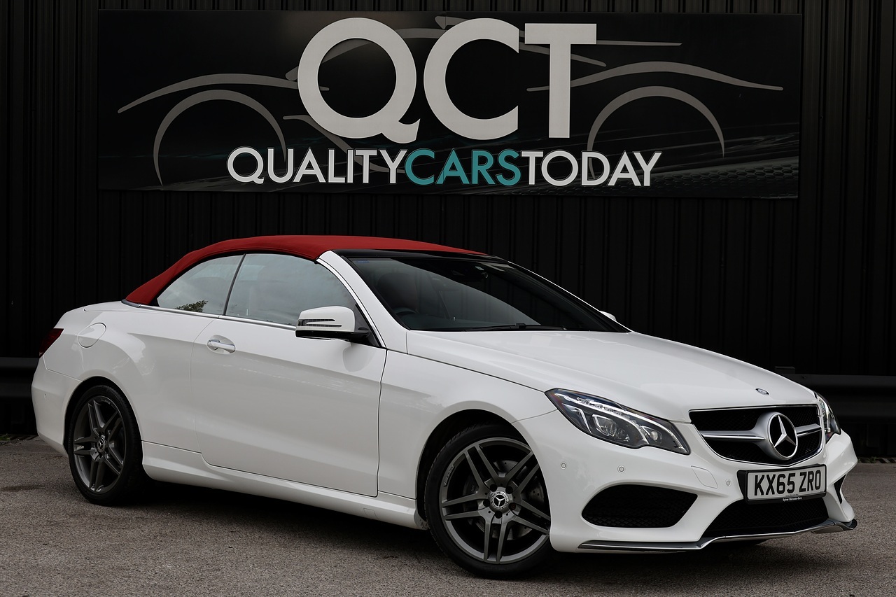 Mercedes-Benz E220 CDI AMG Line Premium Convertible AirScarf + Memory Pack + Harmon Kardon + Keyless + Reverse Cam - Large 0