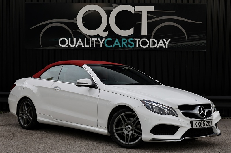 Mercedes-Benz E220 CDI AMG Line Premium Convertible AirScarf + Memory Pack + Harmon Kardon + Keyless + Reverse Cam Image 0