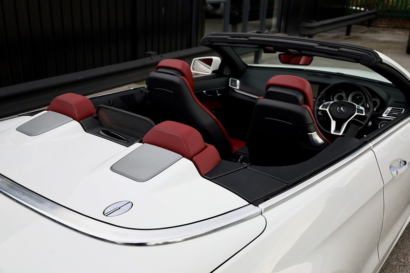 Mercedes-Benz E220 CDI AMG Line Premium Convertible AirScarf + Memory Pack + Harmon Kardon + Keyless + Reverse Cam Image 16