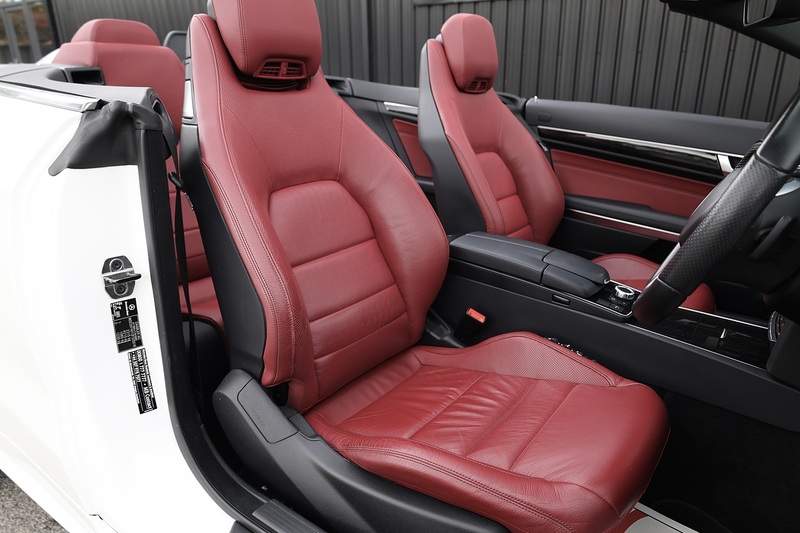 Mercedes-Benz E220 CDI AMG Line Premium Convertible AirScarf + Memory Pack + Harmon Kardon + Keyless + Reverse Cam Image 11