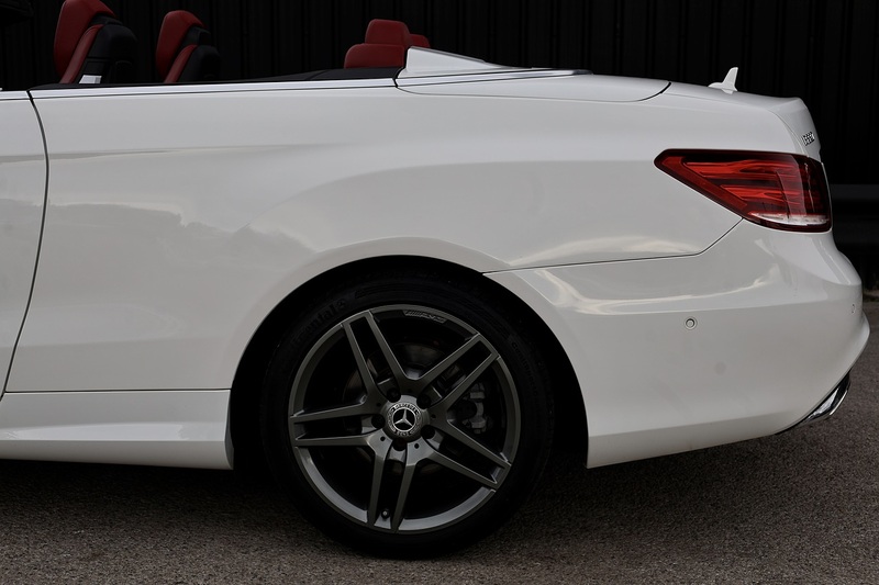 Mercedes-Benz E220 CDI AMG Line Premium Convertible AirScarf + Memory Pack + Harmon Kardon + Keyless + Reverse Cam Image 39