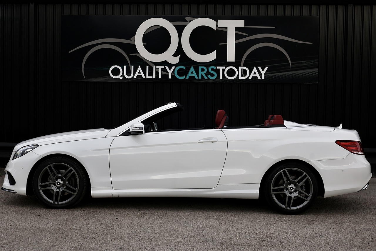 Mercedes-Benz E220 CDI AMG Line Premium Convertible AirScarf + Memory Pack + Harmon Kardon + Keyless + Reverse Cam - Large 1