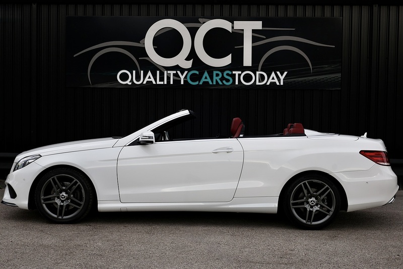 Mercedes-Benz E220 CDI AMG Line Premium Convertible AirScarf + Memory Pack + Harmon Kardon + Keyless + Reverse Cam Image 1