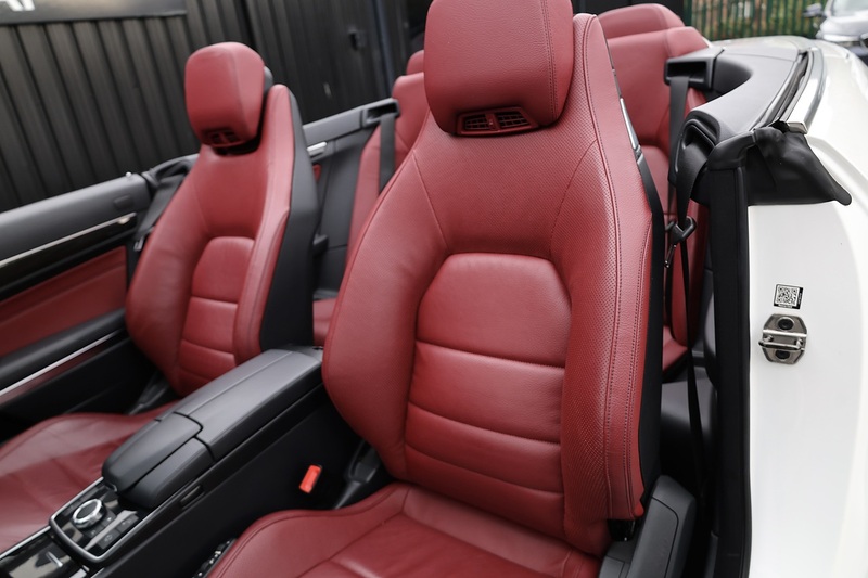 Mercedes-Benz E220 CDI AMG Line Premium Convertible AirScarf + Memory Pack + Harmon Kardon + Keyless + Reverse Cam Image 17