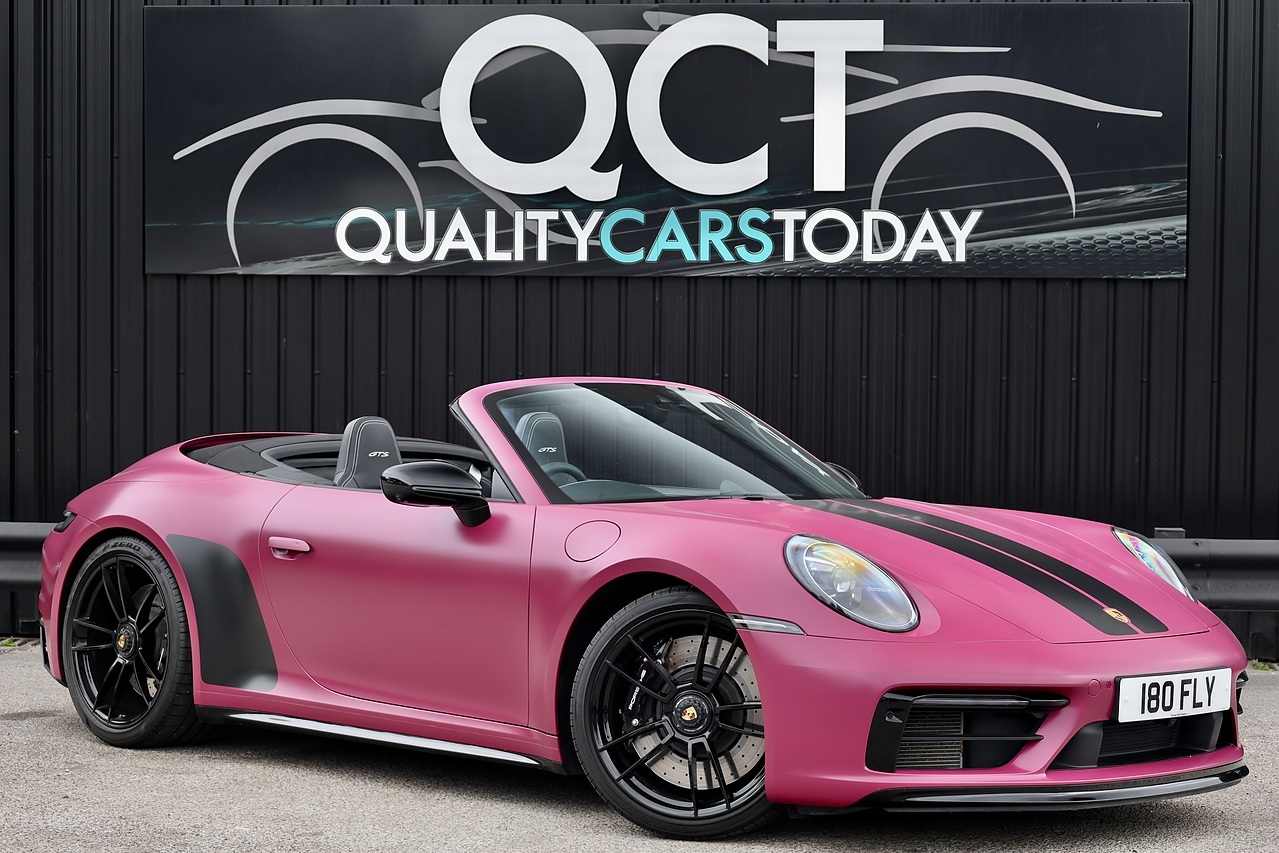 Porsche 911 Carrera 4 GTS Convertible Porsche Warrant + £20k Cost Options + Rare Spec + XPEL Satin PPF - Large 0