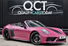 Porsche 911 Carrera 4 GTS Convertible Porsche Warrant + £20k Cost Options + Rare Spec + XPEL Satin PPF - Thumb 0