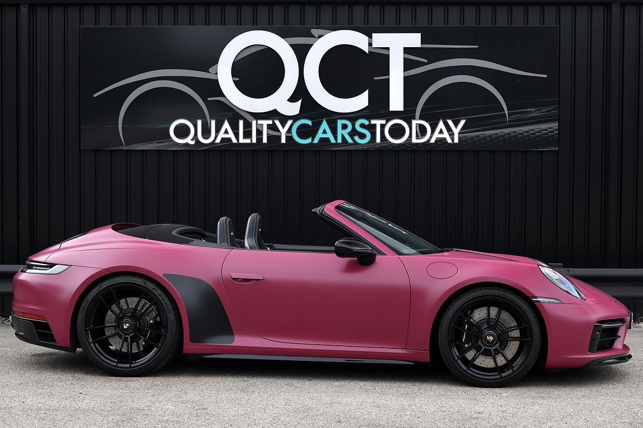 Porsche 911 Carrera 4 GTS Convertible Porsche Warrant + £20k Cost Options + Rare Spec + XPEL Satin PPF - Large 5