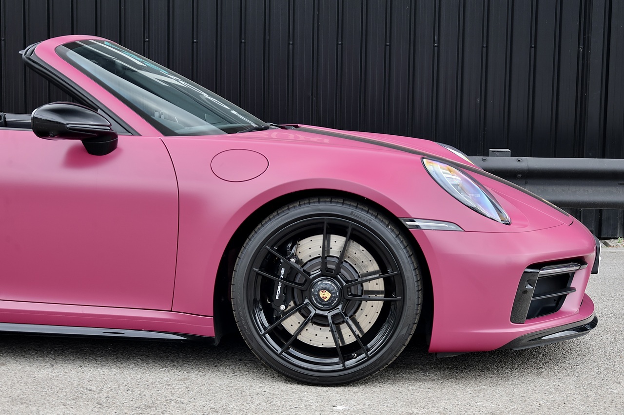 Porsche 911 Carrera 4 GTS Convertible Porsche Warrant + £20k Cost Options + Rare Spec + XPEL Satin PPF - Large 27