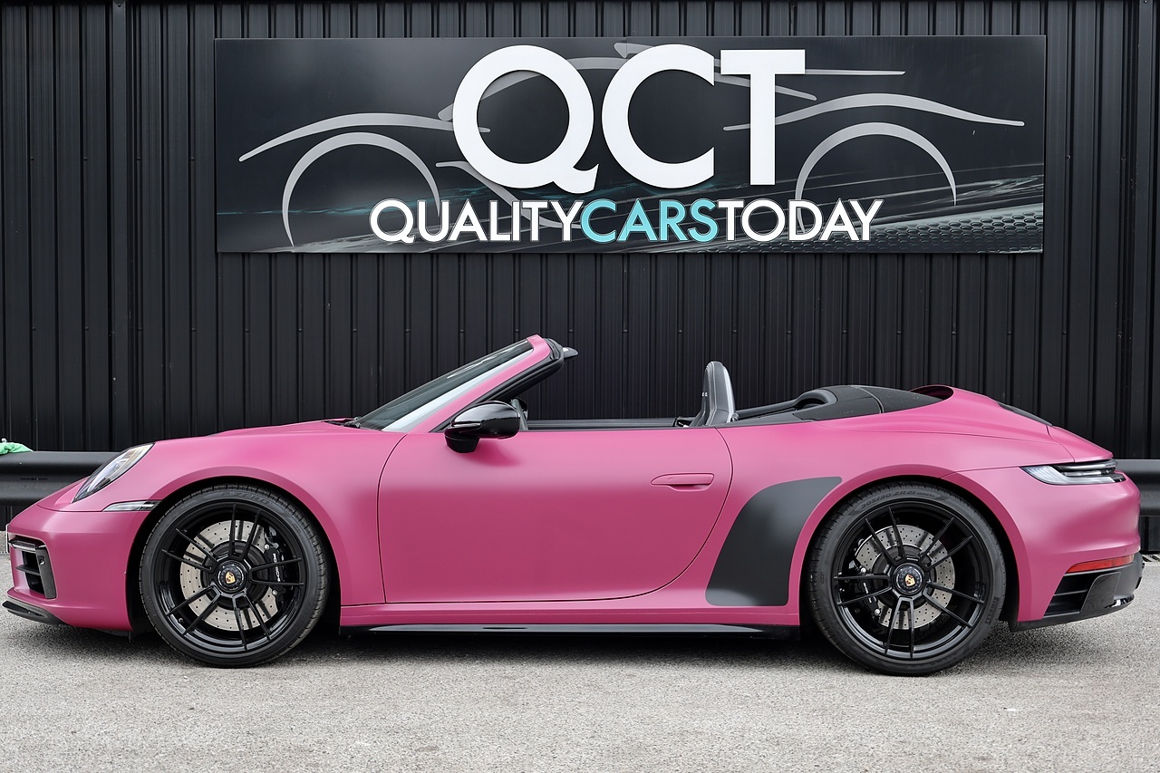 Porsche 911 Carrera 4 GTS Convertible Porsche Warrant + £20k Cost Options + Rare Spec + XPEL Satin PPF - Large 1