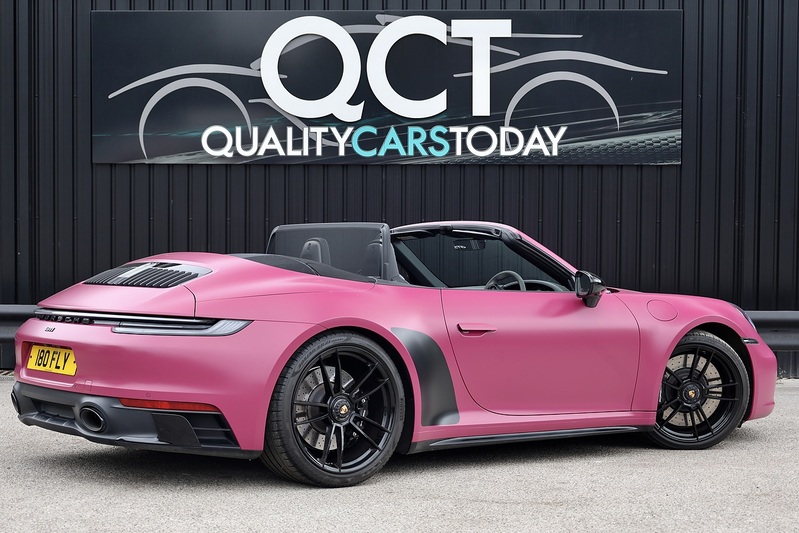 Porsche 911 Carrera 4 GTS Convertible Porsche Warrant + £20k Cost Options + Rare Spec + XPEL Satin PPF Image 9