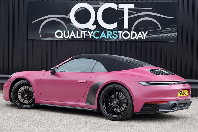 Porsche 911 Carrera 4 GTS Convertible Porsche Warrant + £20k Cost Options + Rare Spec + XPEL Satin PPF Image 8