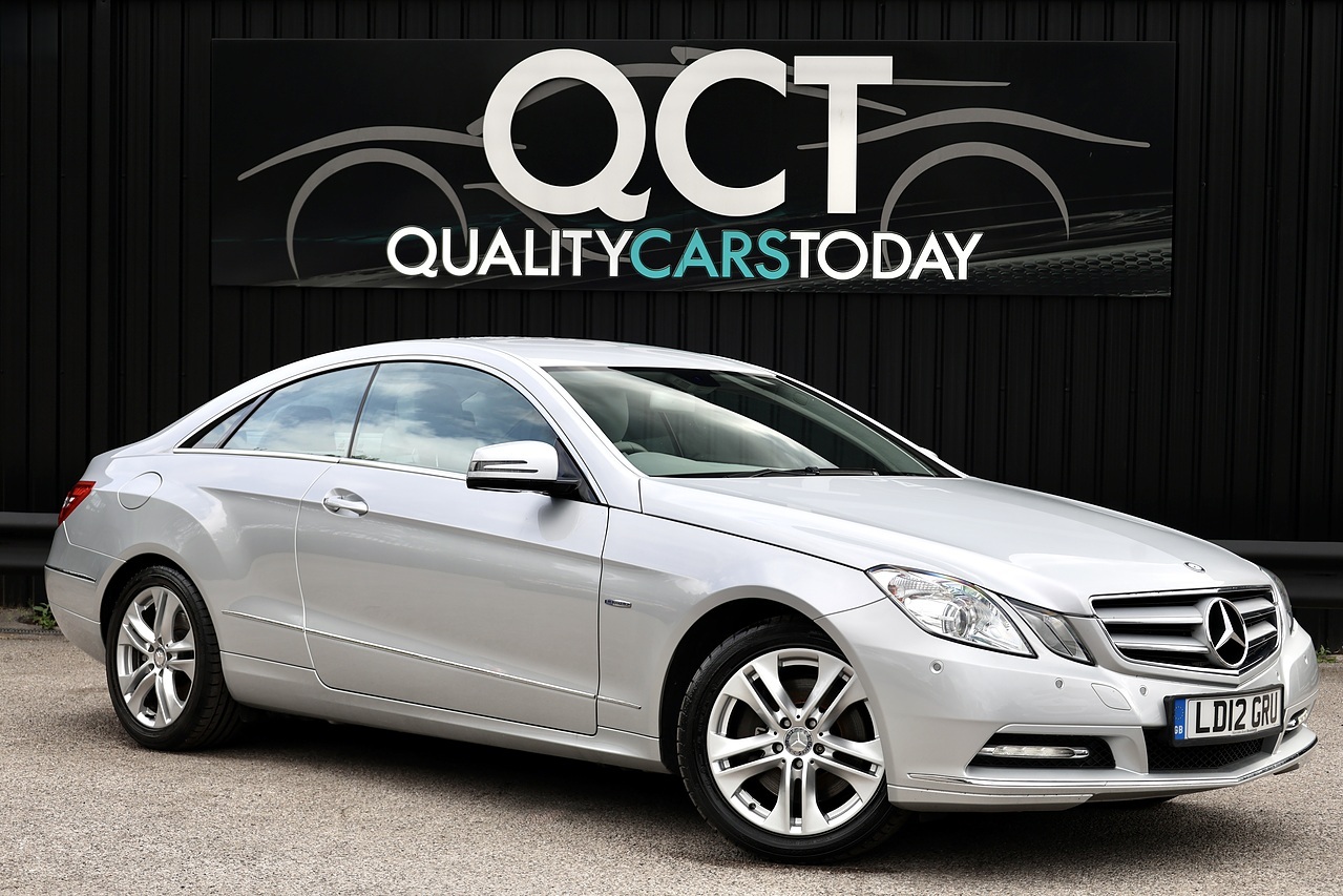 Mercedes-Benz E350 CDI Coupe SE 1 Former Keeper + 14 Mercedes Main Dealer Services - Large 0