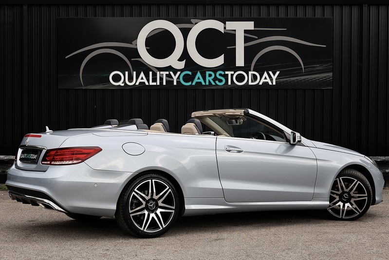Mercedes-Benz E220 CDI AMG Sport Convertible Full Service History + Rare Spec + Previously Sold by Ourselves Image 11