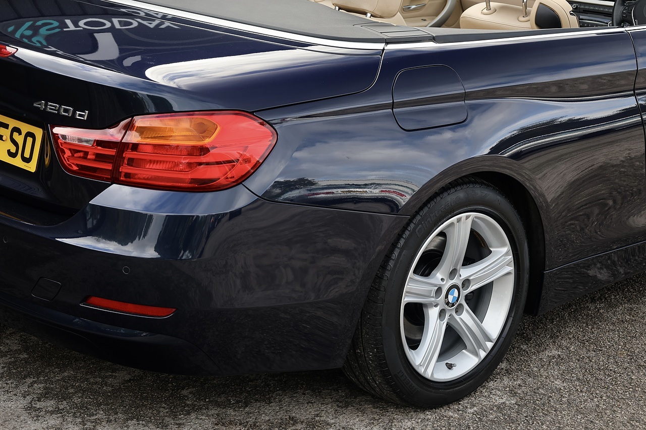 BMW 420d SE Convertible BMW Pro Nav + Euro 6 + £35 RFL - Large 23