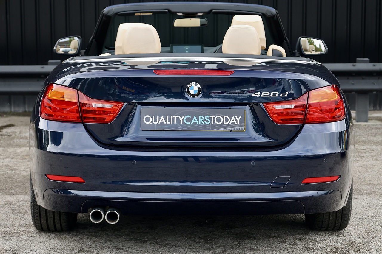 BMW 420d SE Convertible BMW Pro Nav + Euro 6 + £35 RFL - Large 4