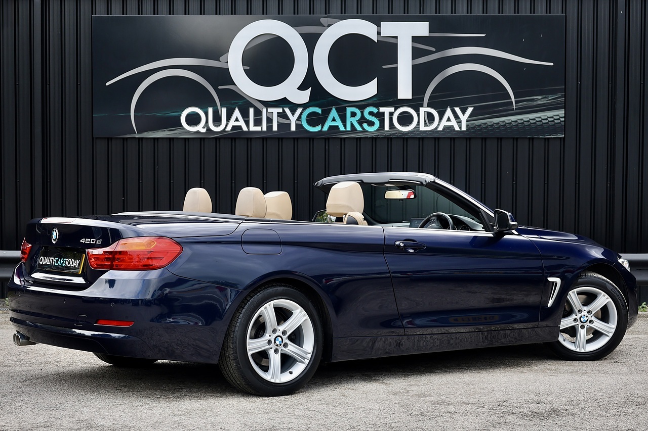 BMW 420d SE Convertible BMW Pro Nav + Euro 6 + £35 RFL - Large 8