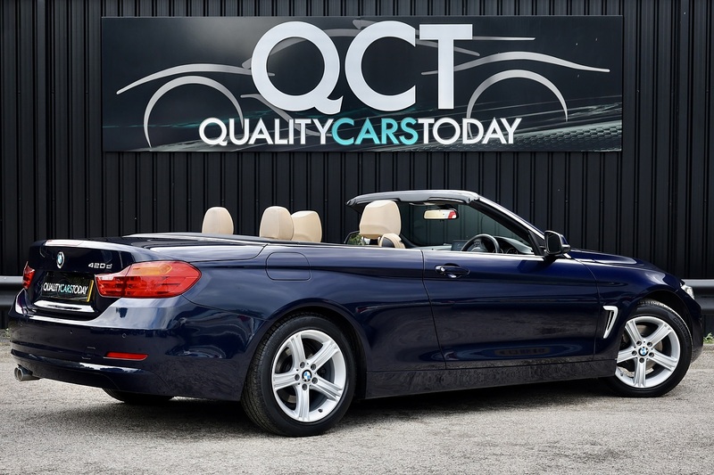 BMW 420d SE Convertible BMW Pro Nav + Euro 6 + £35 RFL Image 8