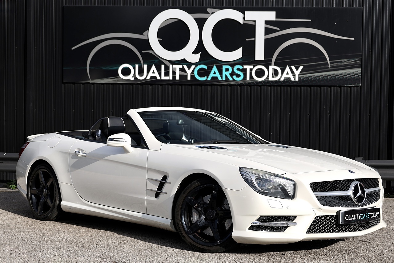 Mercedes-Benz SL 350 AMG Sport Pack Full Mercedes Main Dealer History + Pano Roof + Reverse Cam - Large 0