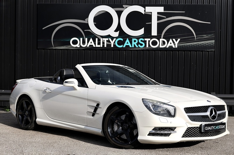 Mercedes-Benz SL 350 AMG Sport Pack Full Mercedes Main Dealer History + Pano Roof + Reverse Cam Image 0