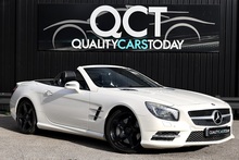 Mercedes-Benz SL 350 AMG Sport Pack Full Mercedes Main Dealer History + Pano Roof + Reverse Cam - Thumb 0