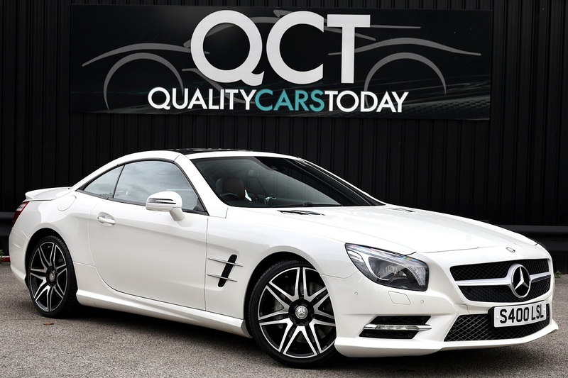 Mercedes-Benz SL 400 AMG Sport 1 Lady Owner + Pano Roof + Harmon Kardon + AirScarf Image 12