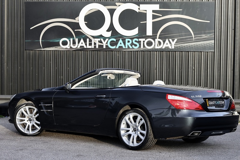 Mercedes-Benz SL 500 4.7 V8 BiTurbo 1 Former Keeper + Full Mercedes Main Dealer + Bang and Olufsen + Pano Roof Image 14