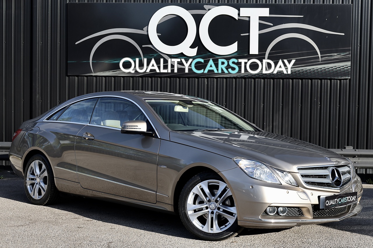 Mercedes-Benz E200 CGI SE Coupe 1 Former Keeper + Full Service History - Large 0