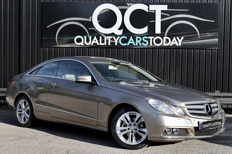 Mercedes-Benz E200 CGI SE Coupe 1 Former Keeper + Full Service History Image 0