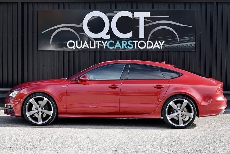 Audi A7 3.0 TFSI Black Edition Full Service History + Huge Spec + Very Rare Image 1