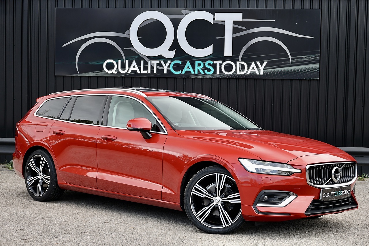 Volvo V60 D4 Inscription Pro Xenium Pack + Pano Roof + 360 Cams + Deployable Tow Bar - Large 0
